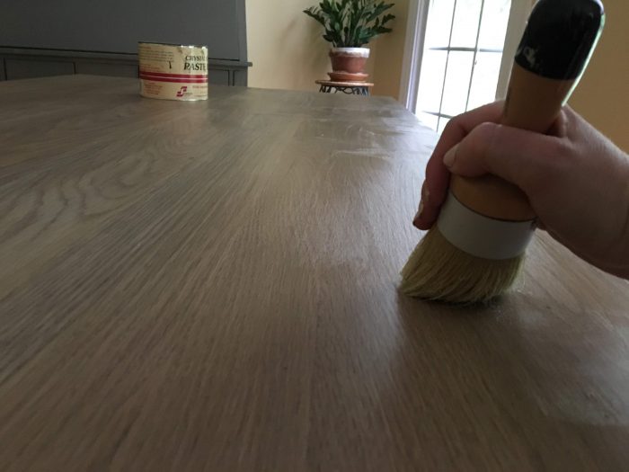 Final details & Assembly for a Farmhouse Table (Harp Design copycat) - theprojectlady.com