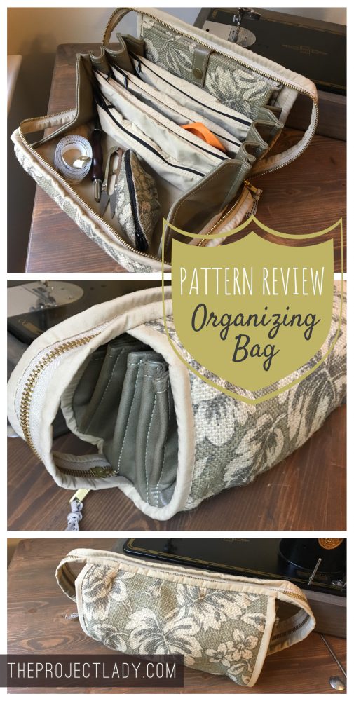 Pattern Review - Bionic Gear Bag for Organizing - theprojectlady.com